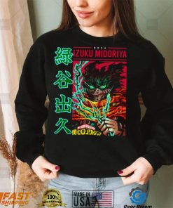 Red Esign My Hero Academia Izuku Midoriya Unisex T Shirt