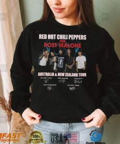 Red Hot Chili Peppers With Post Malone Australia & New Zealand Tour T Shirt