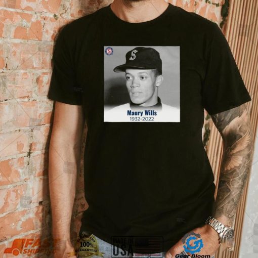 Rest In Peace Maury Wills 1932 2022 Shirt