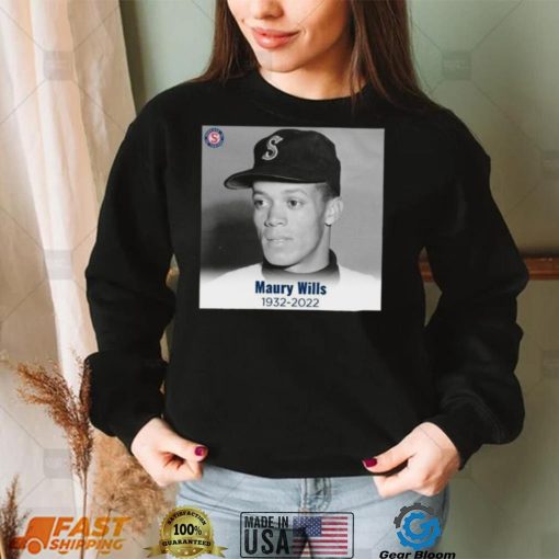 Rest In Peace Maury Wills 1932 2022 Shirt