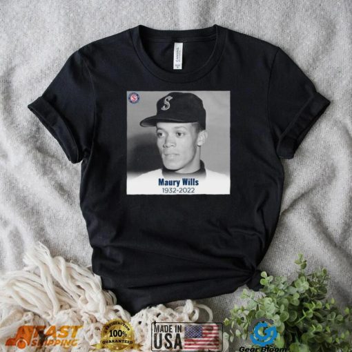 Rest In Peace Maury Wills 1932 2022 Shirt