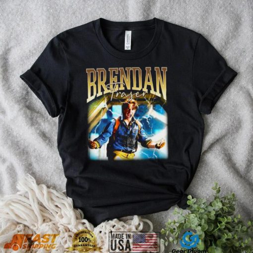 Retro Brendan Fraser The Legend Portrait Unisex Sweatshirt