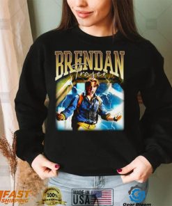 Retro Brendan Fraser The Legend Portrait Unisex Sweatshirt