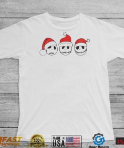 Retro Nightmare Before Christmas Santa Jack Skellington Emotion Shirt