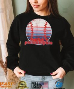 Retro Vintage Philly Baseball Skyline Cool Philadelphia 2022 Shirt