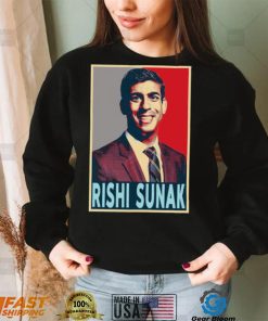 Rishi Sunak Vintage Portrait Prime Minister Unisex T Shirt