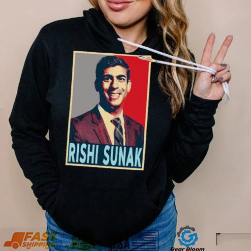 Rishi Sunak Vintage Portrait Prime Minister Unisex T Shirt