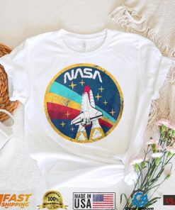 Rocket And Star Vintage Nasa T Shirt