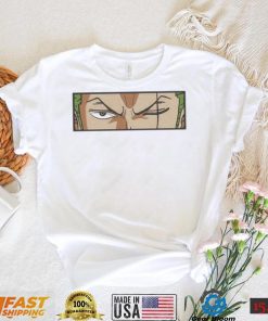 Roronoa Zoro’s Stare One Piece Anime Character Art Shirt