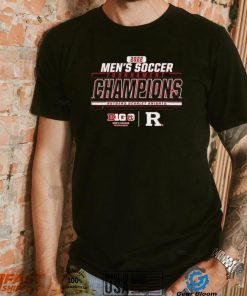 Rutgers Scarlet Knights 2022 Big Ten Men’s Soccer Conference Tournament Champions Locker Room T Shirt