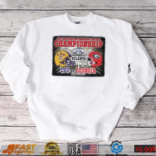 SEC Championship 2022 Georgia vs LSU Football Atlanta Shirt