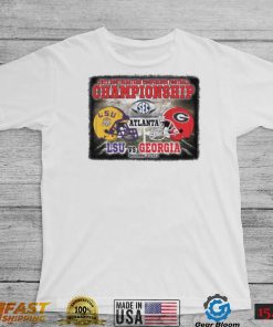 SEC Championship 2022 Georgia vs LSU Football Atlanta Shirt