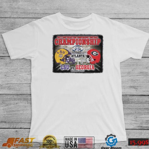 SEC Championship 2022 Georgia vs LSU Football Atlanta Shirt