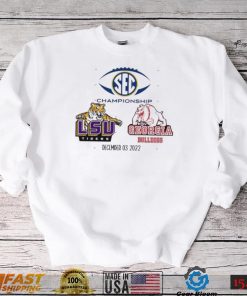 SEC Championship Game LSU Tigers vs Georgia Bulldogs December 3, 2022 Shirt