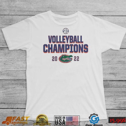 SEC Volleyball Champions 2022 Florida Gators Shirt