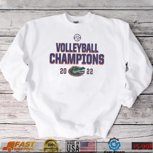 SEC Volleyball Champions 2022 Florida Gators Shirt