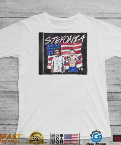 STEFONIA 716 American Flag shirt