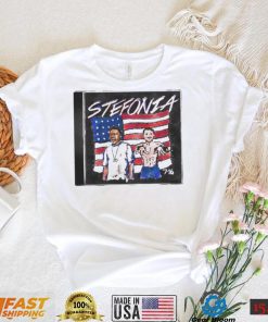 STEFONIA 716 American Flag shirt