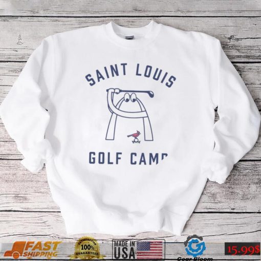 STL Saint Louis Golf Camp logo shirt