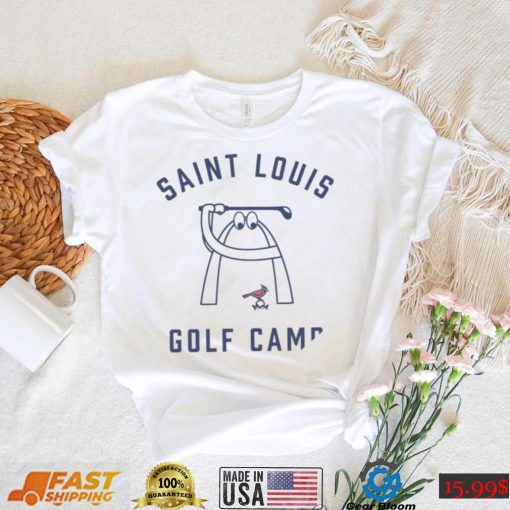 STL Saint Louis Golf Camp logo shirt