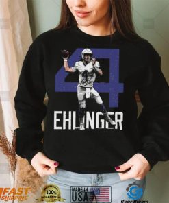 Sam Ehlinger Indianapolis Colts Bold Number Quarterback Shirt