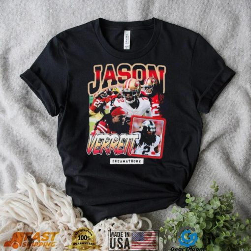 San Francisco 49ers Jason Verrett Black Dreamathon Shirt