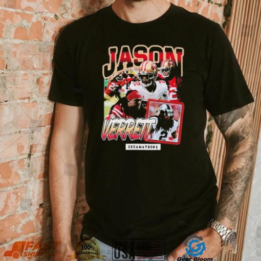 San Francisco 49ers Jason Verrett Black Dreamathon Shirt