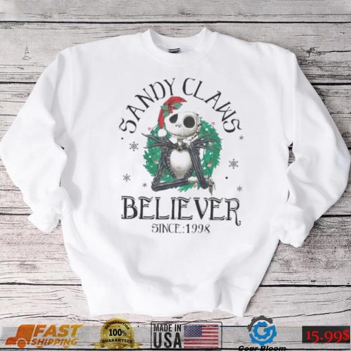 Sandy Claws Believer Sine 1998 Snow Shirt