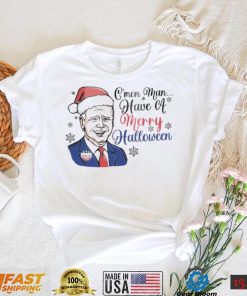 Santa Biden Let’s Go Brandon Merry Halloween Christmas Shirt