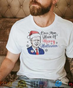 Santa Biden Let’s Go Brandon Merry Halloween Christmas Shirt