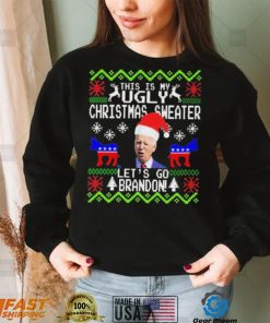 Santa Biden This Is My Ugly Christmas Sweater Let’s Go Brandon Shirt