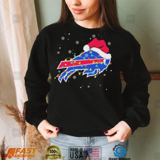 Santa Buffalo Bills NFL Logo Christmas Shirt