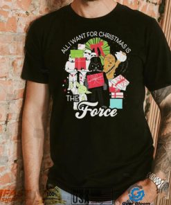 Santa Darth Vader All I Want For Christmas Is The Force Shirt