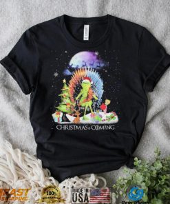 Santa Grinch Game Of Thrones Christmas Is Coming Shirt