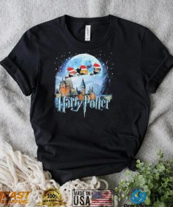 Santa Harry Potter Chibi Characters Merry Christmas Shirt