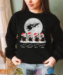 Santa Harry Potter Chibi Walking Road Christmas Shirt