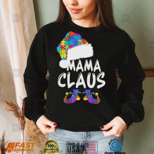 Santa Mama Claus Shoes Shirt