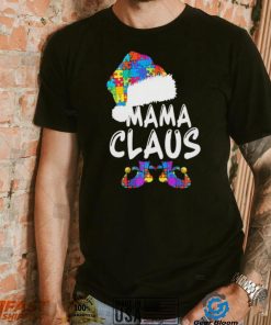 Santa Mama Claus Shoes Shirt