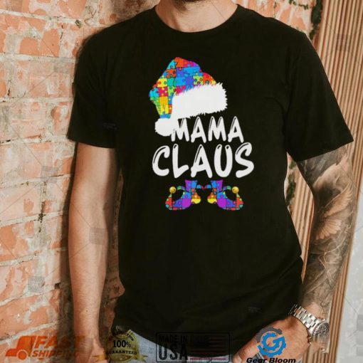 Santa Mama Claus Shoes Shirt