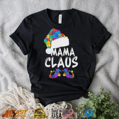 Santa Mama Claus Shoes Shirt