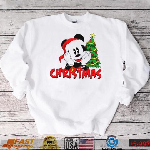 Santa Mickey Mouse 2022 Merry Christmas sweater