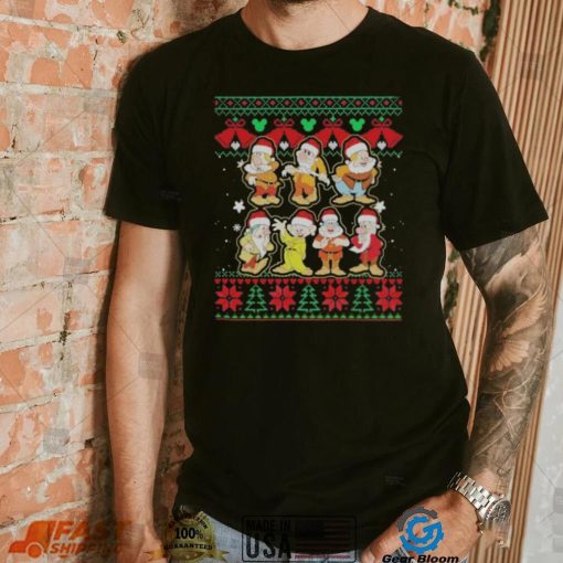 Santa Seven Dwarfs Characters Ugly shirt