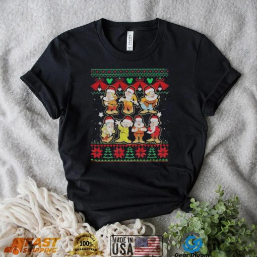 Santa Seven Dwarfs Characters Ugly shirt