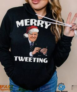 Santa Trump Merry Tweeting Christmas Shirt