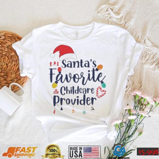 Santa’s Favorite Childcare Provider Shirt