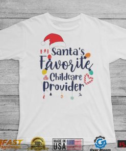 Santa’s Favorite Childcare Provider Shirt