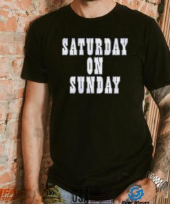 Saturday On Sunday Football Shirt