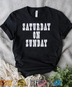 Saturday On Sunday Football Shirt