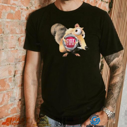 Scrat Hug Fiat Logo Shirt