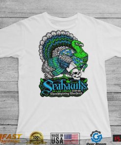 Seattle Seahawks Gameday poster Seahawks vs Raiders 2022 Thanksgiving Weekend shirt